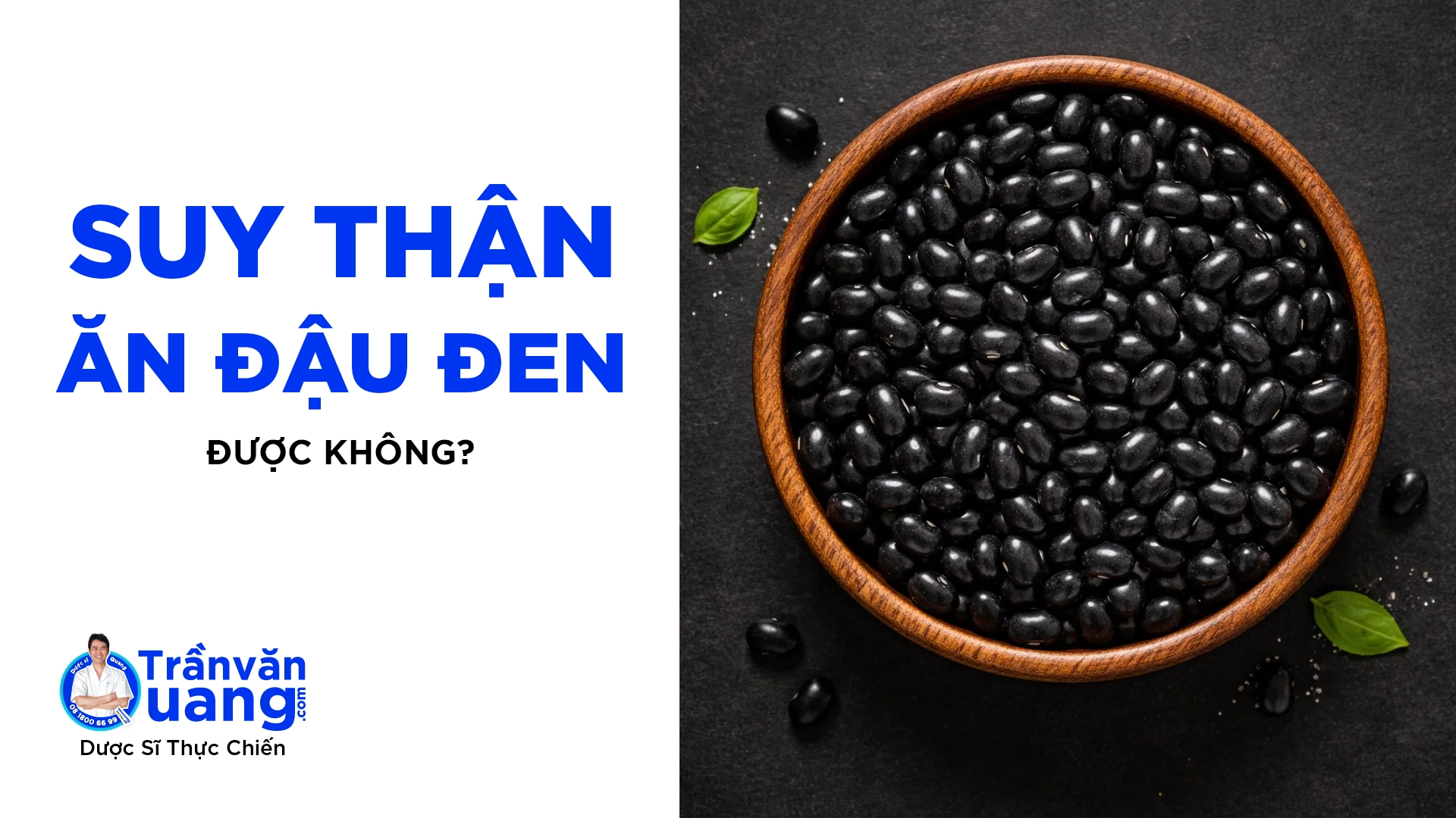 Suy thận có ăn được đậu đen không? Cảnh báo quan trọng người bệnh cần biết