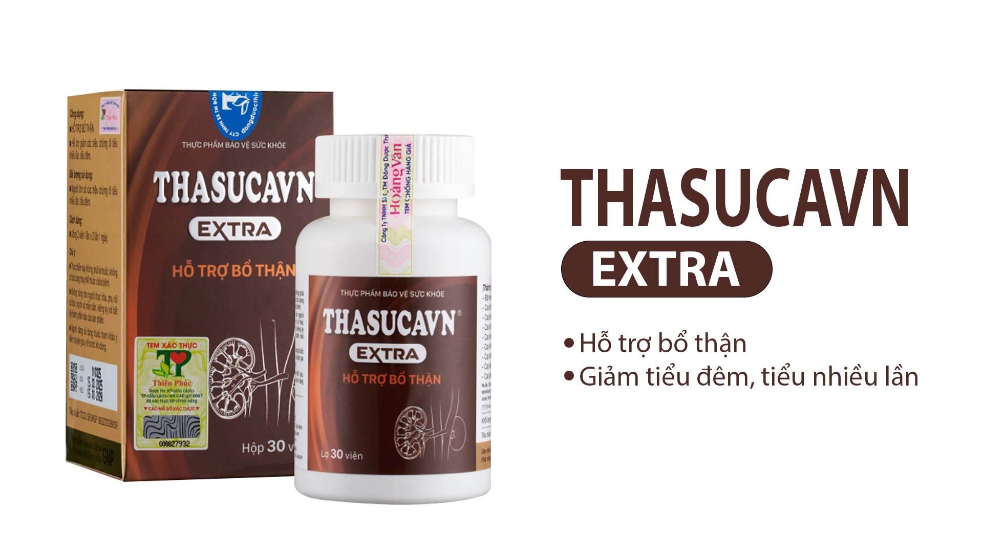 Thasucavn Extra có tốt không? Công dụng của viên uống bổ thận Thasucavn Extra?