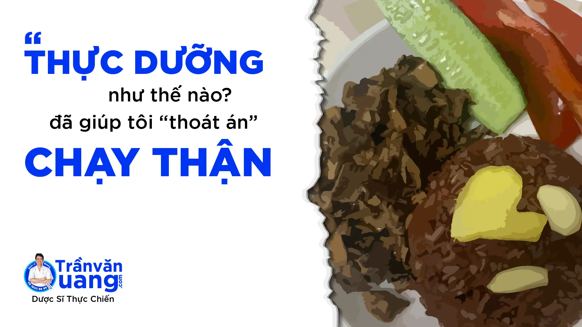 Chế độ ăn thực dưỡng cho người suy thận mạn giai đoạn 4