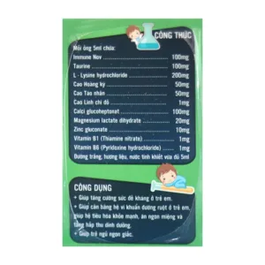 Ăn Ngủ Ngon Bibo Trang Minh 4 vỉ x 5 ống