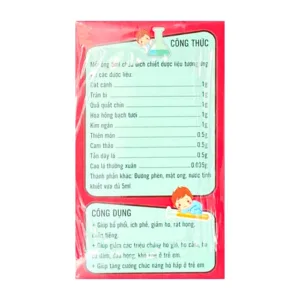 Bổ Phổi Bibo Trang Minh 4 vỉ x 5 ống