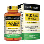 Mason Folic Acid 400mcg