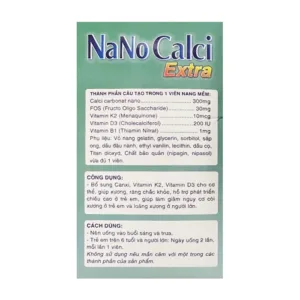 NaNo Calci Extra Trang Minh 60 viên