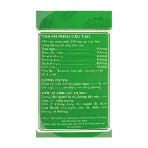 Thạch Lâm Thông TM Trang Minh 60 viên