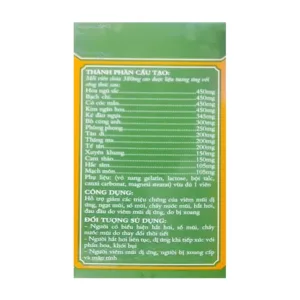 Thông Xoang TM Trang Minh 50 viên