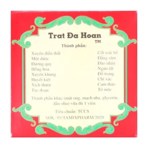 Trật Đả Hoàn TM Trang Minh 1 viên x 10g