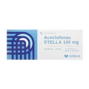 Aceclofenac Stella 100mg 5 vỉ x 10 viên