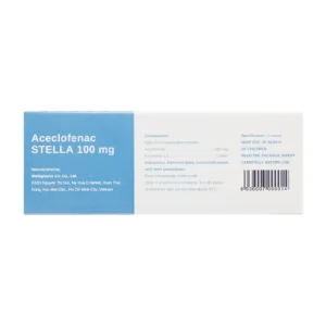 Aceclofenac Stella 100mg 5 vỉ x 10 viên