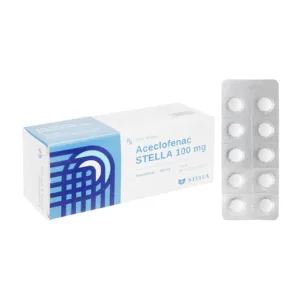 Aceclofenac Stella 100mg 5 vỉ x 10 viên