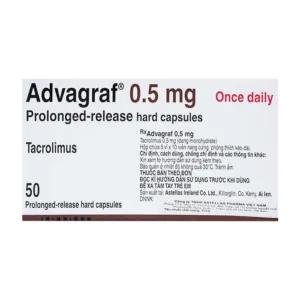 Advagraf 0.5mg Astellas 5 vỉ x 10 viên
