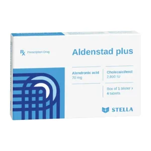 Aldenstad Plus Stellapharm 1 vỉ x 4 viên