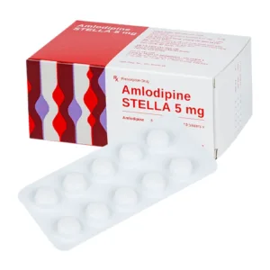 Amlodipine Stella 5mg 10 vỉ x 10 viên