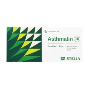 Asthmatin 10 Stellapharm 3 vỉ x 10 viên