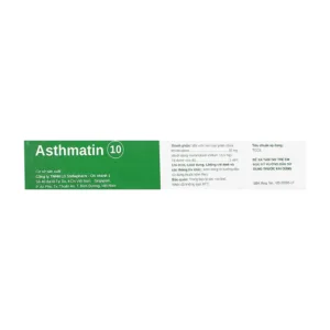 Asthmatin 10 Stellapharm 3 vỉ x 10 viên