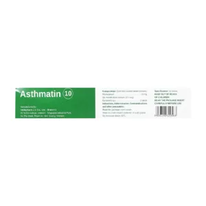 Asthmatin 10 Stellapharm 3 vỉ x 10 viên