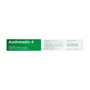 Asthmatin 4 Stellapharm 3 vỉ x 10 viên