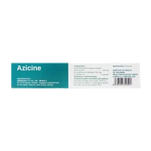 Azicine 250mg Stella 1 vỉ x 6 viên