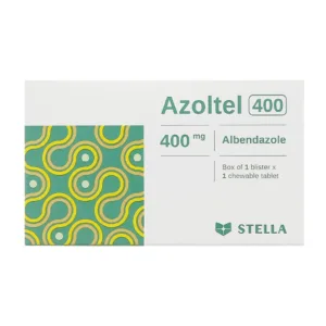 Azoltel 400mg Stella 1 vỉ x 1 viên