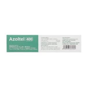 Azoltel 400mg Stella 1 vỉ x 1 viên
