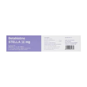 Betahistine Stella 16mg 5 vỉ x 10 viên