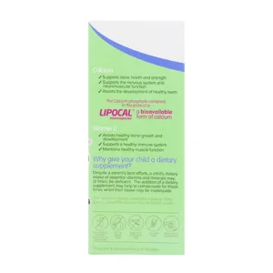 Brauer Baby Kids Liquid Milk Calcium 200ml