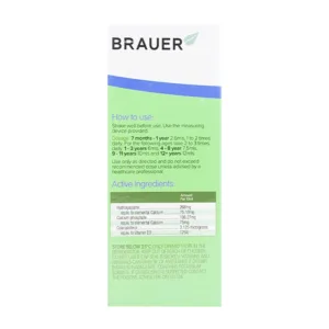 Brauer Baby Kids Liquid Milk Calcium 200ml