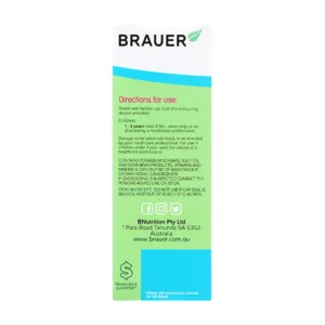 Brauer Baby Kids Liquid Multivitamin for Toddlers 100ml