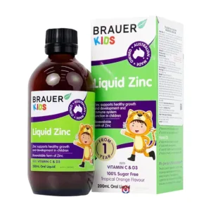 Brauer Baby Kids Liquid Zinc 200ml