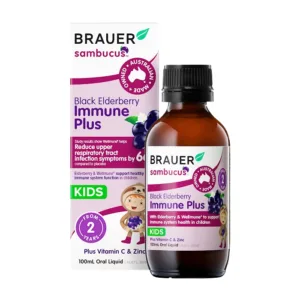 Brauer Black Elderberry Immune Plus 100ml