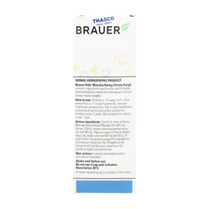 Brauer Kids Manuka Honey Chesty Cough 100ml