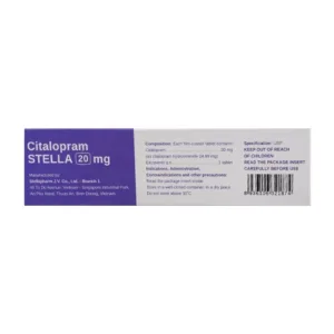 Citalopram Stella 20mg 3 vỉ x 10 viên