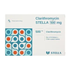 Clarithromycin 500mg Stella 4 vỉ x 7 viên