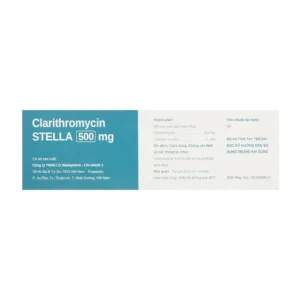 Clarithromycin 500mg Stella 4 vỉ x 7 viên