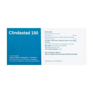 Clindastad 150mg Stella 5 vỉ x 10 viên