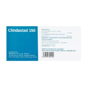Clindastad 150mg Stella 5 vỉ x 10 viên