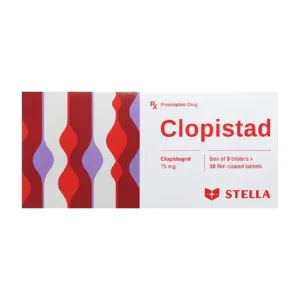 Clopistad 75mg Stellapharm 3 vỉ x 10 viên