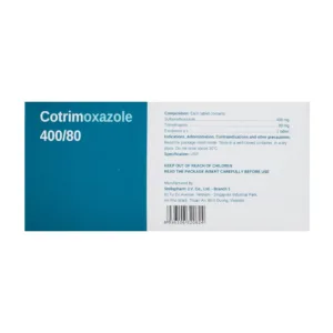Cotrimoxazole 400/80 Stella 10 vỉ x 10 viên