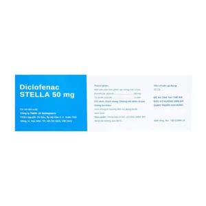 Diclofenac 50mg Stella 5 vỉ x 10 viên