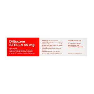 Diltiazem Stella 60mg 3 vỉ x 10 viên