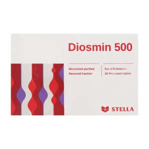 Diosmin 500 Stellapharm 6 vỉ x 10 viên