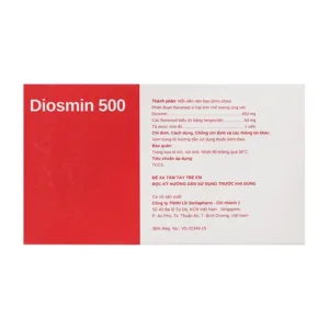 Diosmin 500 Stellapharm 6 vỉ x 10 viên