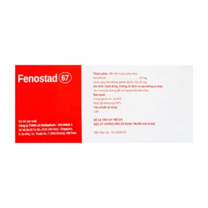 Fenostad 67 Stellapharm 6 vỉ x 10 viên