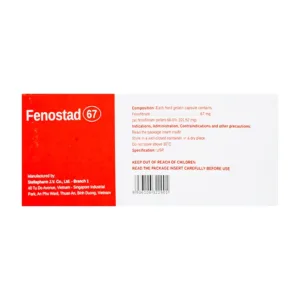 Fenostad 67 Stellapharm 6 vỉ x 10 viên