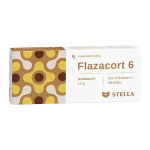Flazacort 6 Stellapharm 2 vỉ x 10 viên