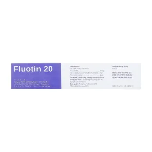 Fluotin 20mg Stella 2 vỉ x 10 viên