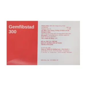 Gemfibstad 300 Stellapharm 6 vỉ x 10 viên