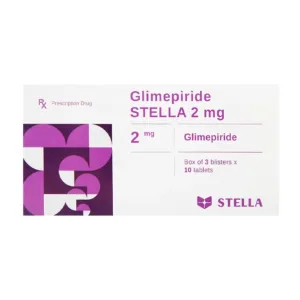 Glimepiride Stella 2mg 3 vỉ x 10 viên