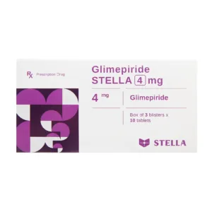 Glimepiride Stella 4mg 3 vỉ x 10 viên