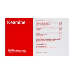 Keamine Stellapharm 6 vỉ x 10 viên