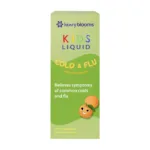 Kids Liquid Cold Flu With Elderberry Henry Blooms 100ml